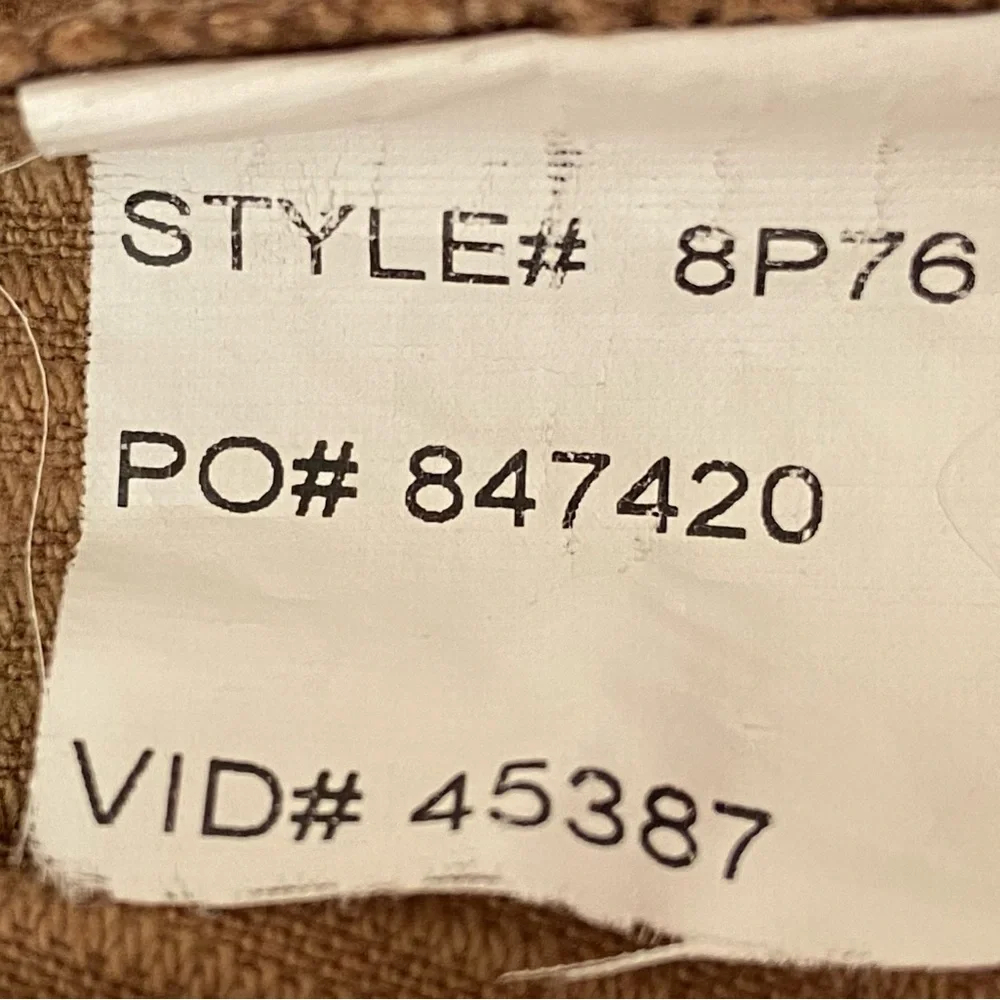 Orvis Brisbane Moss Heavy Corduroy Pants Men 38x29 Brown Made in Portugal‎
